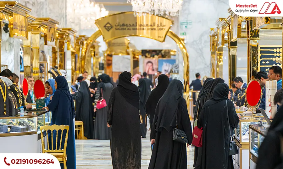 نمایشگاه طلا و جواهر دبی