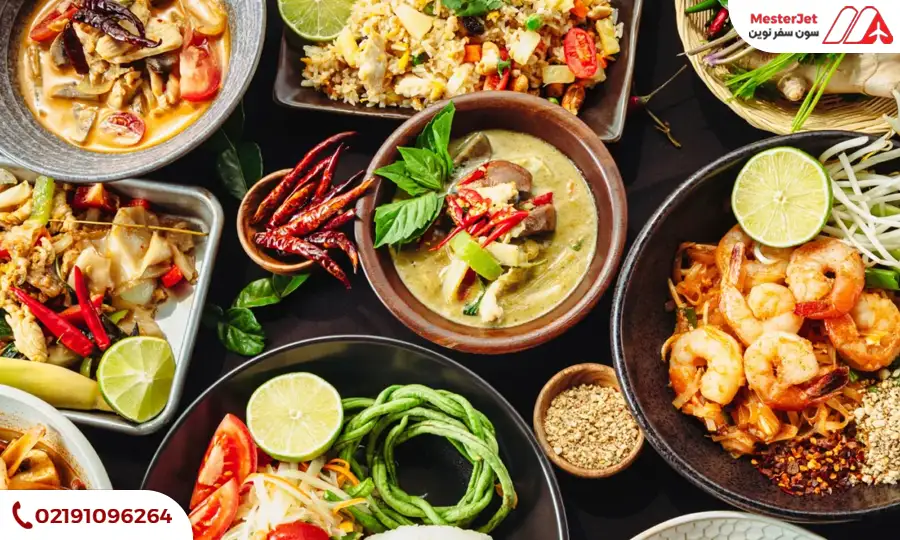غذاهای تایلند